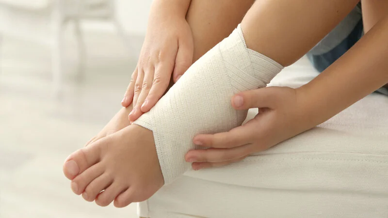 Treatment of ankle sprains